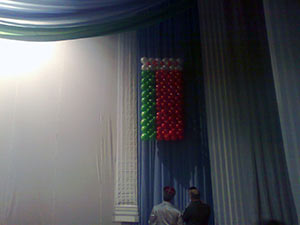 флаг Беларуси из шаров