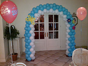 арка из шаров на день рождения