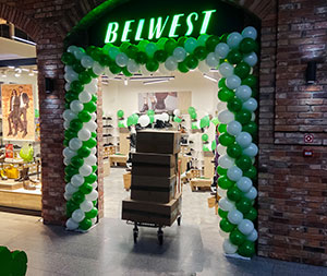 открытие магазина Belwest